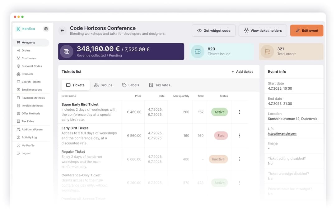 Why is owning the Cash flow critical for event organizers?